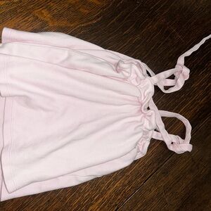 Beaufort Bonnet Company Light Pink Ruffle Neck Tank – Size 4T